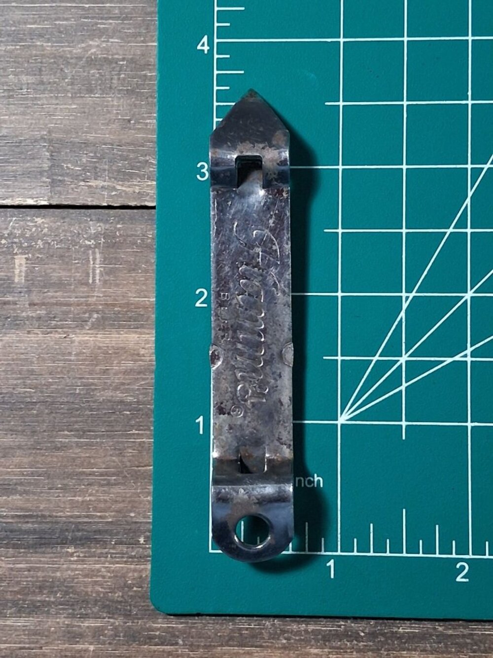 Vintage Hamm's Beer Bottle Opener Sky Blue Water Church Key - Picture 8 of 8